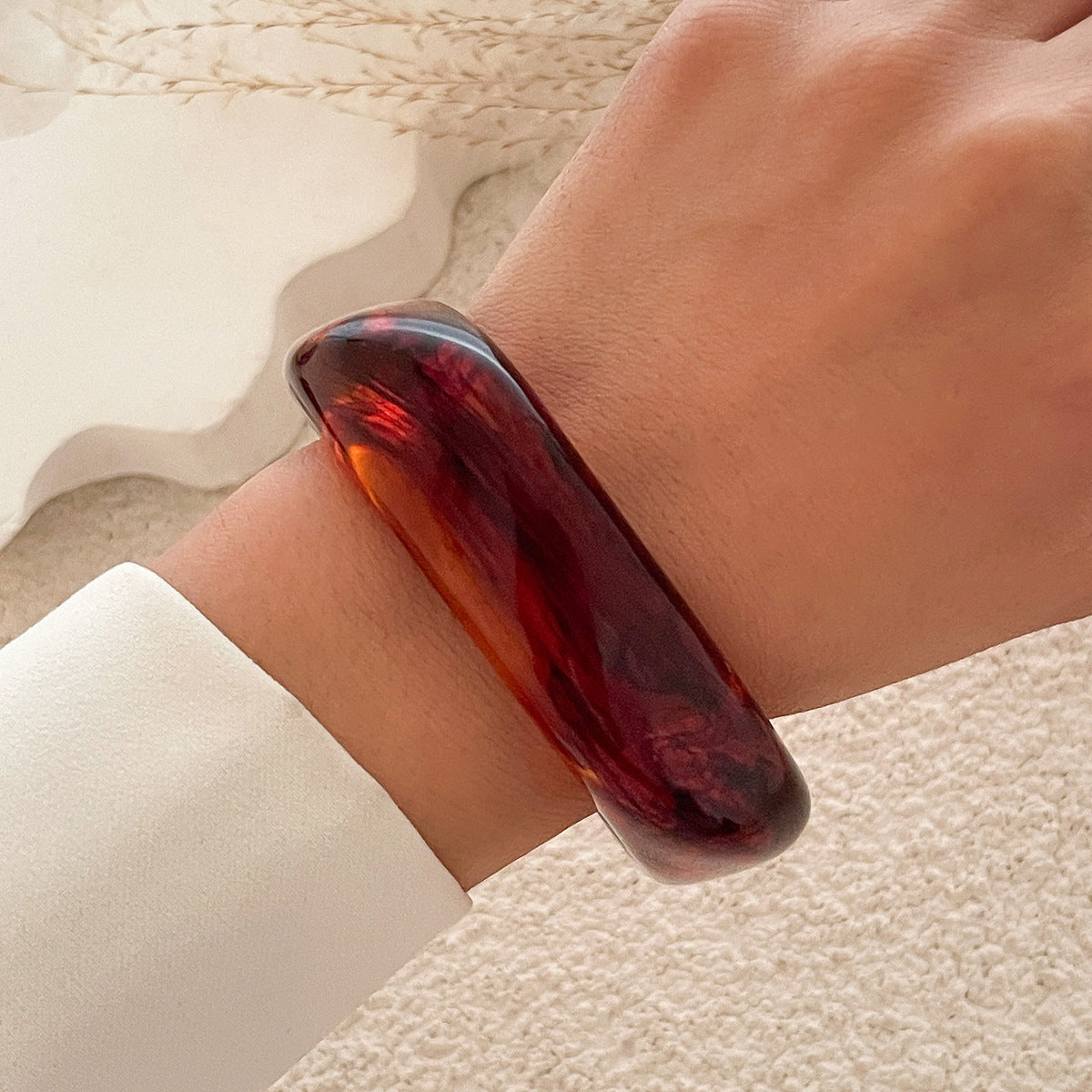 Elara Gloss Resin Bangle